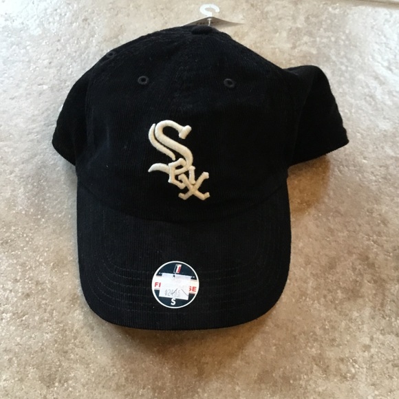 white sox corduroy fitted hat